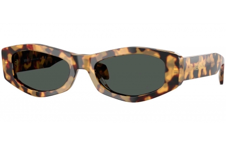 Gafas de Sol - Versace - VE4487 - 777/87 HAVANA BROWN YELLOW // DARK GREY