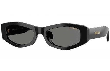 Gafas de Sol - Versace - VE4487 - GB1/81 BLACK // DARK GREY POLARIZED