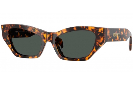 Gafas de Sol - Versace - VE4488U - 551487  HAVANA HONEY // DARK GREY