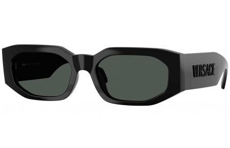 Gafas de Sol - Versace - VE4489U - 536087  BLACK // DARK GREY