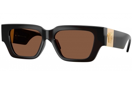 Gafas de Sol - Versace - VE4497U - 554373  TRANSPARENT BROWN // BROWN