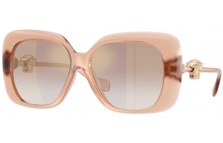 Gafas de Sol - Versace - VE4499U - 55386E  OPAL PINK // BROWN GRADIENT MIRROR GOLD