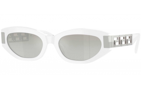 Gafas de Sol - Versace - VE4501 - 314/6V WHITE // GREY GRADIENT MIRROR SILVER