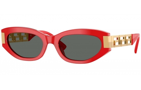 Gafas de Sol - Versace - VE4501 - 554287  RED // DARK GREY