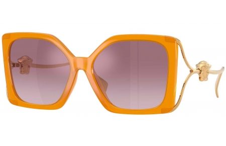 Gafas de Sol - Versace - VE4502U - 55376X  OPAL YELLOW // VIOLET GRADIENT MIRROR SILVER
