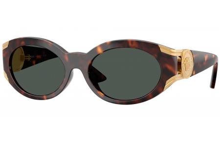 Gafas de Sol - Versace - VE4503U - 108/87 HAVANA // DARK GREY