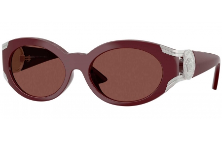 Gafas de Sol - Versace - VE4503U - 55348D  BURGUNDY // BROWN