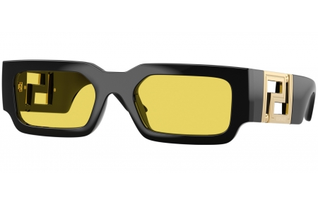 Gafas de Sol - Versace - VE4506U - GB1/85  BLACK // YELLOW