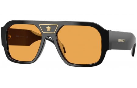 Gafas de Sol - Versace - VE4508U - GB1/7 BLACK // ORANGE