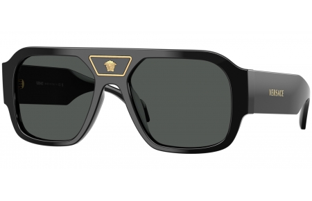Gafas de Sol - Versace - VE4508U - GB1/87 BLACK // DARK GREY