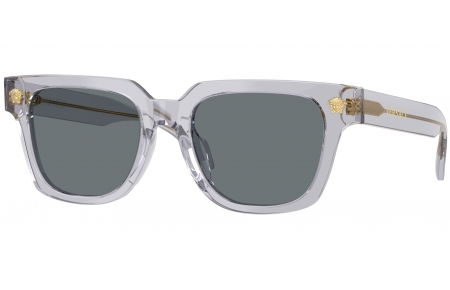 Gafas de Sol - Versace - VE4510U - 530580  TRANSPARENT GREY // DARK BLUE