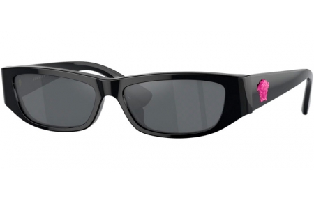 Lunettes Junior - Versace eyewear junior - VK4002U - GB1/6G BLACK // GREY MIRROR BLACK