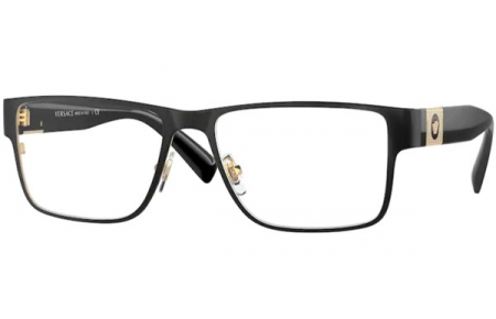 Lunettes de vue - Versace - VE1274 - 1436 MATTE BLACK GOLD