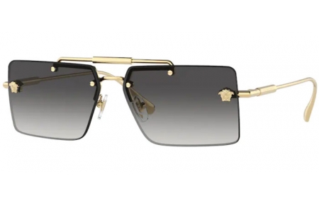 Gafas de Sol - Versace - VE2245 - 10028G GOLD // GREY GRADIENT