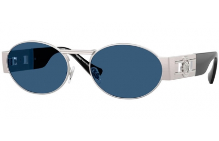 Gafas de Sol - Versace - VE2264 - 100080  SILVER // DARK BLUE