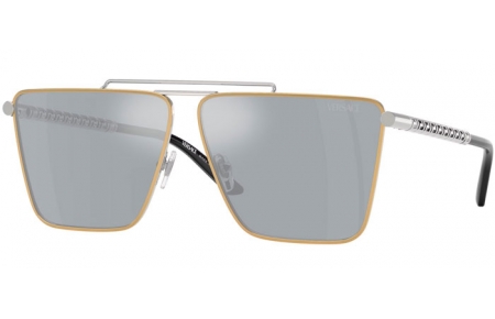 Sunglasses - Versace - VE2266 - 15141U  GOLD DILVER // BLUE MIRROR SILVER