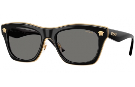 Lunettes de soleil - Versace - VE2272 - GB1/81 BLACK // DARK GREY POLARIZED