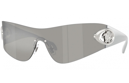 Lunettes de soleil - Versace - VE2280 - 10006G  SILVER // LIGHT GREY MIRROR SILVER