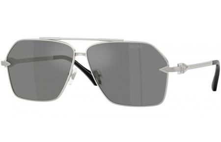 Gafas de Sol - Versace - VE2284 - 10006G  SILVER // GREY MIRROR SILVER