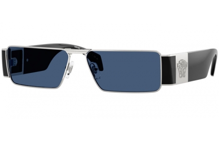 Gafas de Sol - Versace - VE2286 - 100080  SILVER // DARK BLUE