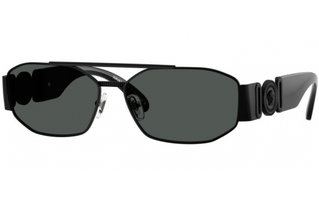 Gafas de Sol - Versace - VE2287 - 126187  MATTE BLACK // DARK GREY