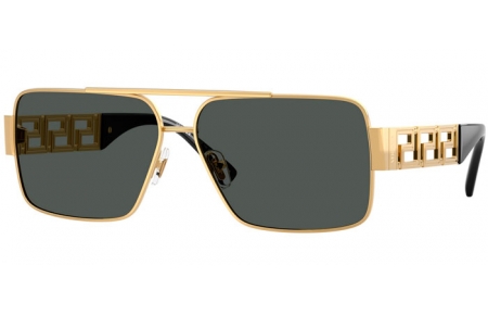 Gafas de Sol - Versace - VE2290 - 100287  GOLD // DARK GREY