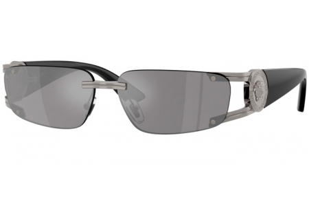 Gafas de Sol - Versace - VE2291 - 10006G  GUNMETAL // GREY MIRROR SILVER