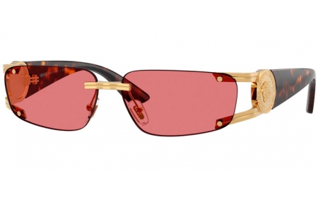 Gafas de Sol - Versace - VE2291 - 100275  GOLD // RED HIPER 8