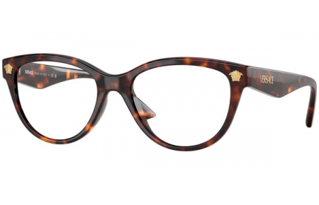 Lunettes de vue - Versace - VE3365U - 108  HAVANA