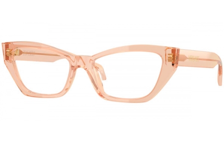 Monturas - Versace - VE3373U - 5518  TRANSPARENT LIGHT BROWN