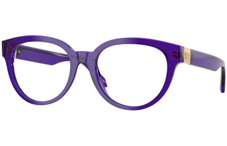 Monturas - Versace - VE3384 - 5545  TRANSPARENT DARK VIOLET