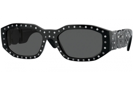 Lunettes de soleil - Versace - VE4361 - 539887 BLACK // DARK GREY