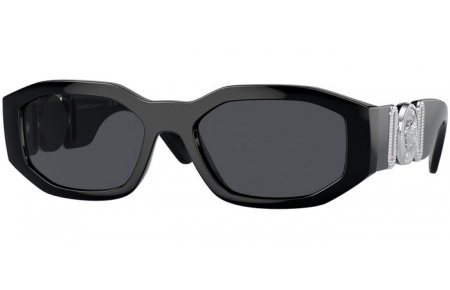 Gafas de Sol - Versace - VE4361 - 542287  BLACK // DARK GREY
