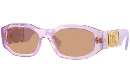 Gafas de Sol - Versace - VE4361 - 552663  TRANSPARENT LAVENDER // LIGHT BROWN