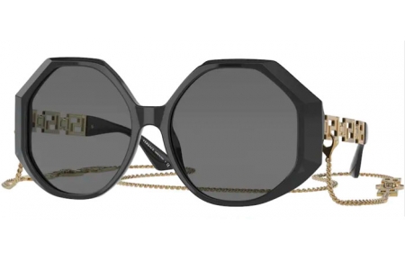 Gafas de Sol - Versace - VE4395 - 534587 BLACK // DARK GREY