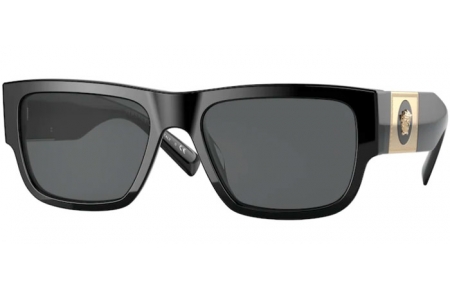 Sunglasses - Versace - VE4406 - GB1/87 BLACK // DARK GREY