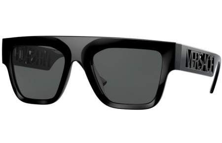 Sunglasses - Versace - VE4430U - GB1/87 BLACK // DARK GREY