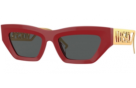 Sunglasses - Versace - VE4432U - 538887 RED // DARK GREY