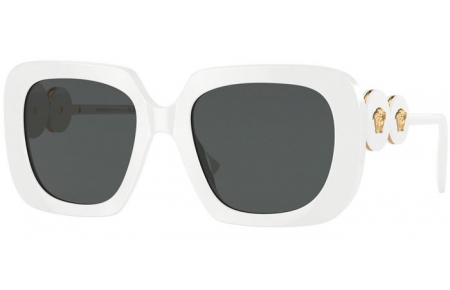 Gafas de Sol - Versace - VE4434 - 314/87 WHITE // DARK GREY