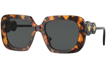 Sunglasses - Versace - VE4434 - 511987 LIGHT HAVANA // DARK GREY