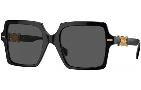 Sunglasses - Versace - VE4441 - GB1/87 BLACK // DARK GREY