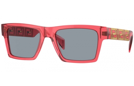 Gafas de Sol - Versace - VE4445 - 5409/1 TRANSPARENT RED // GREY