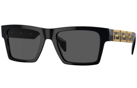 Sunglasses - Versace - VE4445 - GB1/87 BLACK // DARK GREY