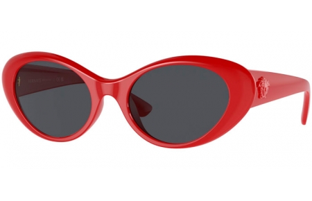 Gafas de Sol - Versace - VE4455U - 534487  RED // DARK GREY