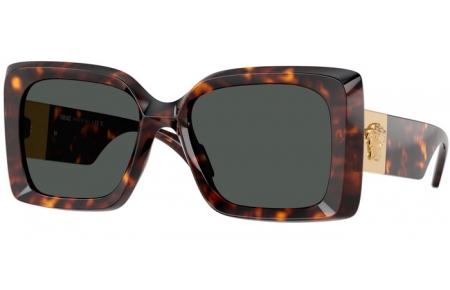 Sunglasses - Versace - VE4467U - 108/87 HAVANA // DARK GREY