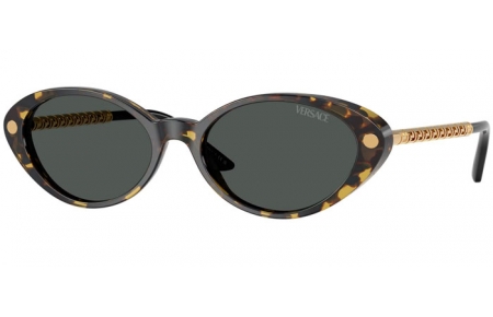 Sunglasses - Versace - VE4469 - 547087  HAVANA // DARK GREY