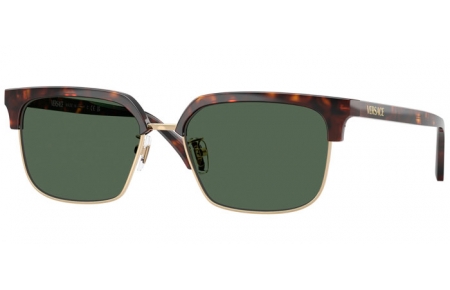 Lunettes de soleil - Versace - VE4494D - 108/71  DARK HAVANA // DARK GREEN