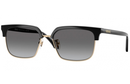 Lunettes de soleil - Versace - VE4494D - GB1/11 BLACK // GREY GRADIENT