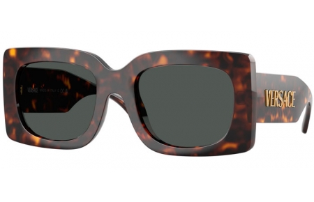 Gafas de Sol - Versace - VE4496U - 108/87 HAVANA // DARK GREY