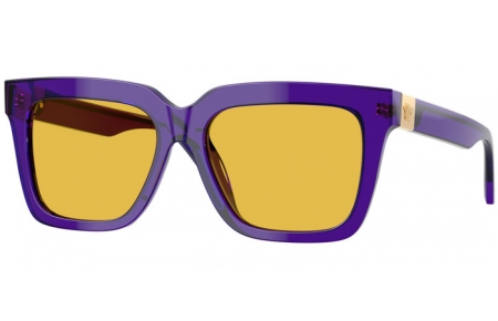 Gafas de Sol - Versace - VE4498 - 554585  TRANSPARENT DARK VIOLET // YELLOW